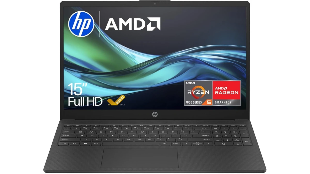 HP Laptop 15-fc0042sa Launched in the UK powered by AMD Ryzen 5 7520U with 16GB RAM & 512GB SSD