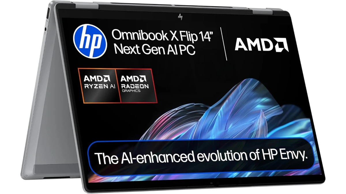HP OmniBook X FlipNGAI 14-fk0001sa AI Copilot+ PC Launched in the UK powered by AMD Ryzen AI 7 350 processor