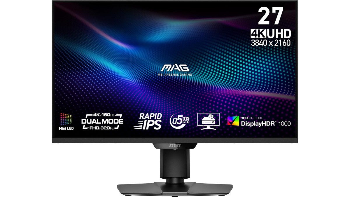 MSI MAG 274UPDF E16M 2025 up for pre-order in the US, UK – 27″ 4K UHD Gaming Monitor with Mini-LED
