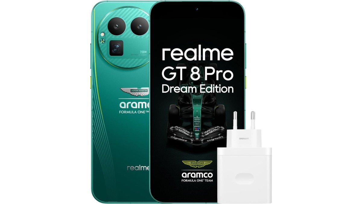 Realme GT 8 Pro Dream Edition Listed on Amazon Germany ( Aston Martin Green Variant )