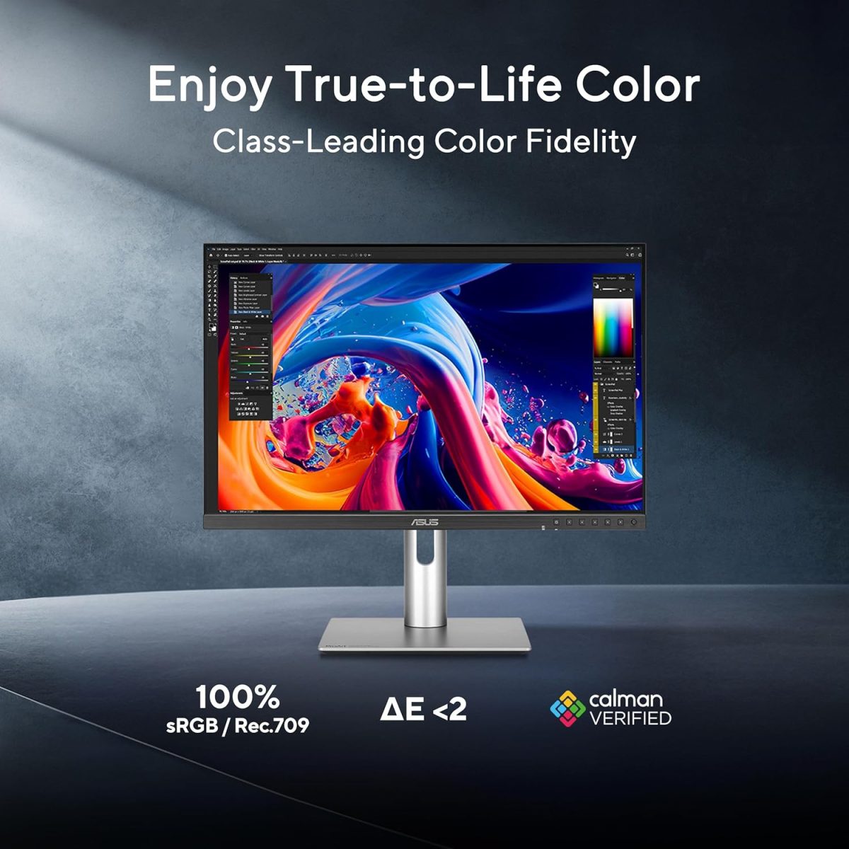 ASUS ProArt Display 24” 16:10 Professional Monitor (PA248QFV)